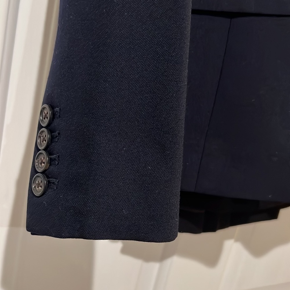 J. Crew Navy skirt suit super 120’s wool - Picture 3 of 13